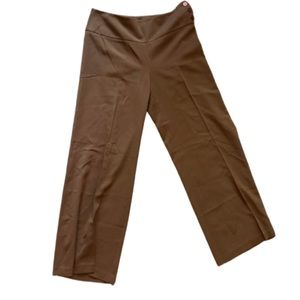 Oscar de la Renta camel dress pants slacks work business casual size 12